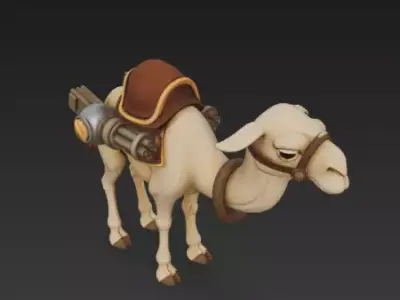 Metal Slug Camel 3D print model