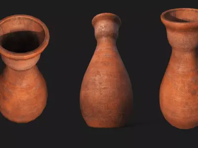 15 in 1 stone lowpoly game asset Low-poly 3D model