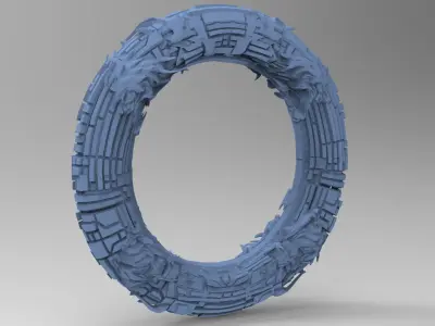 Ascension ring 1 3D model