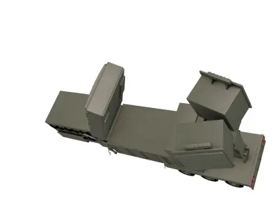LTAMDS  Lower Tier Air and Missile Defense Sensor 3D model