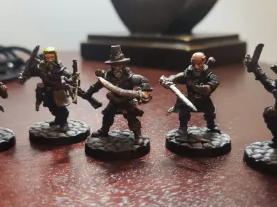 Witch Hunters Set 1 3D print model