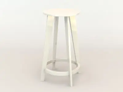 Stool 04 3D model