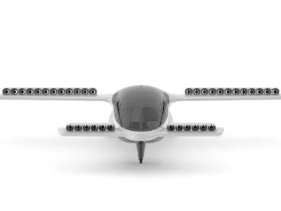 Lilium Jet Flying Taxi 3D model
