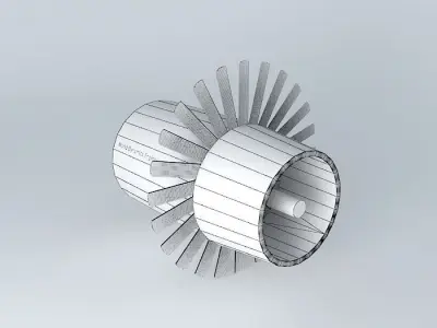 World Dynamics Engines Lancoln Free 3D model