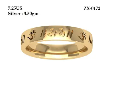 Wedding Ring  3D print model 69