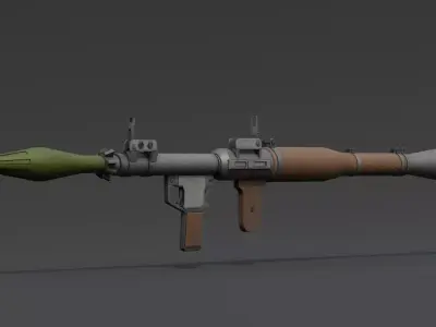 RPG-7 3D model purchase