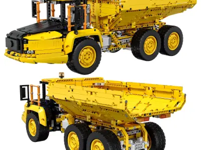 Lego Technic 42114 Volvo 3D model
