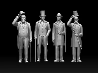 gentlemans 3D print model