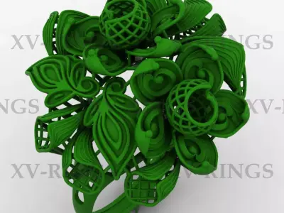 NEW TURKISH RING XV-15 3D print model