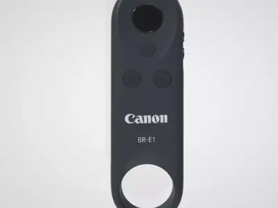 Canon BR-E1 Wireless Remote Control Low-poly 3D model