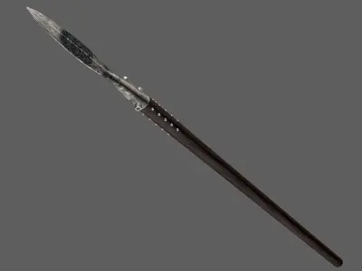 Boar Spear 3D model