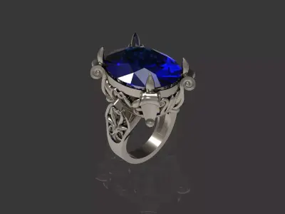 ANTIQUE RING N - 172 3D print model purchase