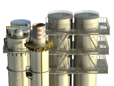 Industrial Models 3D model