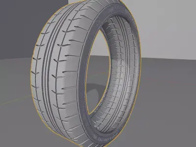Car Tire Tip-Top Free 3D model