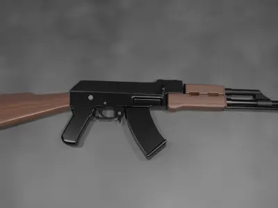 AK47 Assault 3D model
