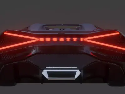 Bugatti Mistral 3D model