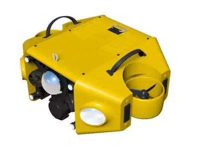 Underwater drone 3D model