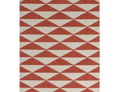 Reversible Rug Terrazzo and Rug Ash by Benuta 3D model