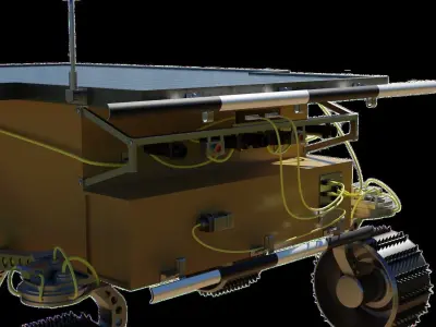 Sojourner Rover 3D model
