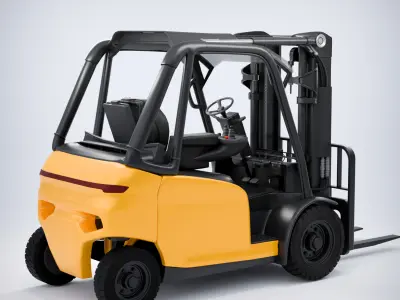 Forklift 3D model PBR