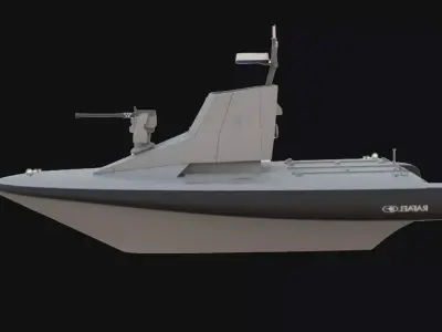 Protector USV Model 3D model