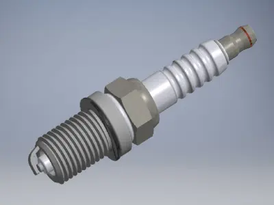 Spark Plug 3D Model 3D model by lequydonhao