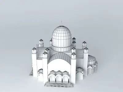 Church SAINT ANDREW Free 3D model