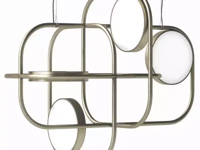 Natuzzi Circle Pendant lamp 3D model