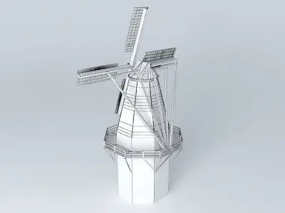 Mill fortune / fortune Free 3D model
