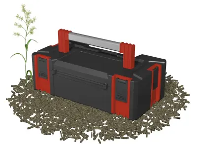 Tool box 3D model shop