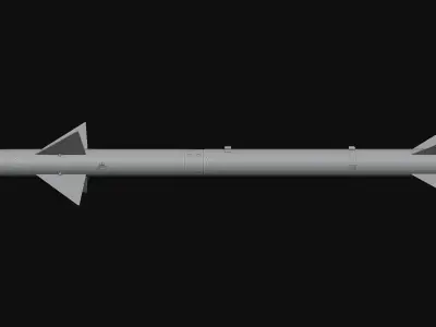 I-Derby SR Israel Missile  3D model