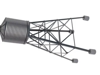 Water Storage Tank 3D model