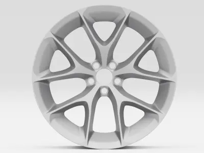 Dodge Challenger 2523PG Rim 3D model