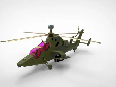 Eurocopter Tiger 3D model