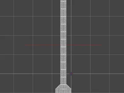 Wooden Pier 3D model