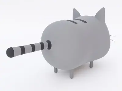 Cat 3d model 3D model buy