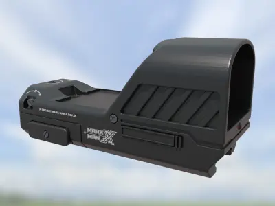 Red Dot Sight Standard Range Optic Type JH-405 3D model