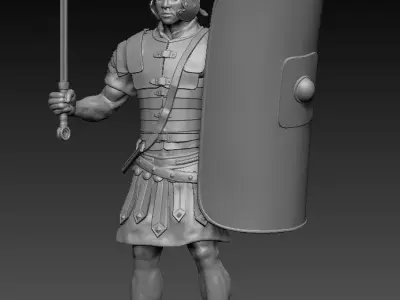 Roman Soldier 3D print model