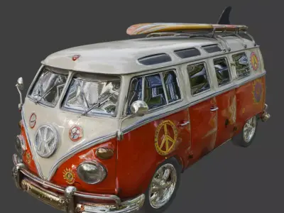 Battle-Scarred Medieval Longsword 3D Model Low-poly 3D model