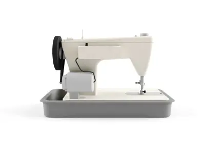 Vintage Sewing Machine 3D model