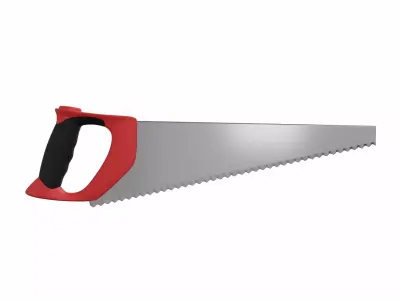 Crosscut Saw 3D model