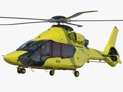 Airbus H160 3D model