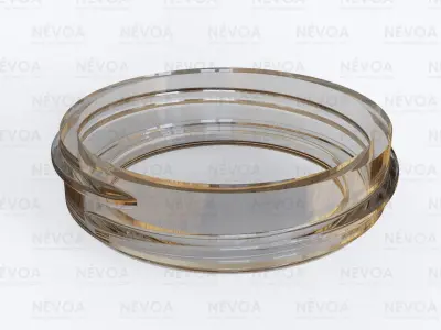 Neck finish - SP 400 - 43 - L - BDF - voluntary standard 3D model