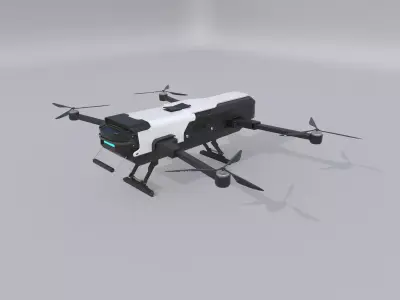 Commercial Drone 3D model