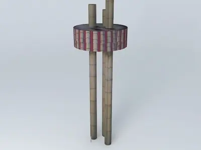 part PUCMM  Santiago  Dominican Republic Free 3D model