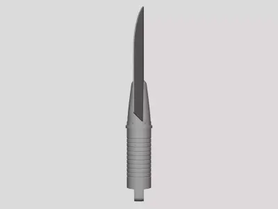 Garden Shovel - Geometry Only No Textures No Materials 3D model