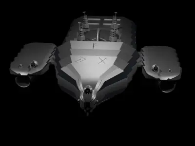 Creuss Flagship 3D model