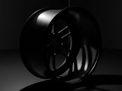 Enkei rim 3D model