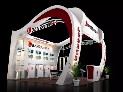 Exhibition - Area - 6X6-3DMAX2009-34 3D model