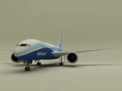 Boeing 787 3D model buy